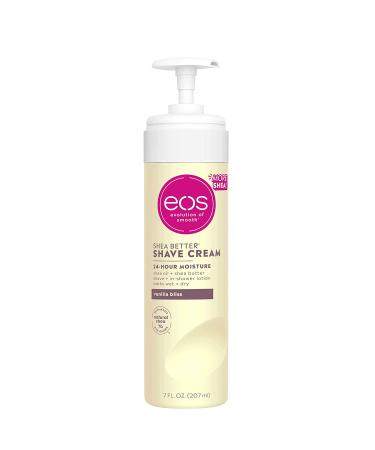 eos Shea Better Shaving Cream for Women - Vanilla Bliss, 7 fl oz (Pack of 3) | Shea Butter & Aloe, 24-Hour Hydration - Buy Online on GoSupps.com