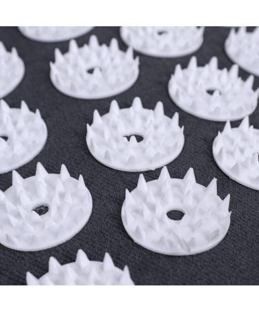 Yoga-Mad Acupressure Pillow for Neck & Shoulders | Acupuncture Massage Roll | Stress Relief & Back Pain Relief Pillows - Buy Online on GoSupps.com