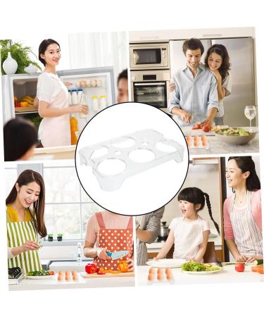 Healeved Egg Storage Box Drawer Fridge Mustard Egg Serving Platter Refrigerator Egg Case Container Box Devil Assorted Color 14.8x9.7x2cm - Buy Online on GoSupps.com