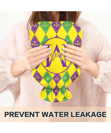 Personalized Individual Hot Water Bottle - 2L Pain Relief & Bed Warmer for Warm/Cold Compress - Buy Online on GoSupps.com