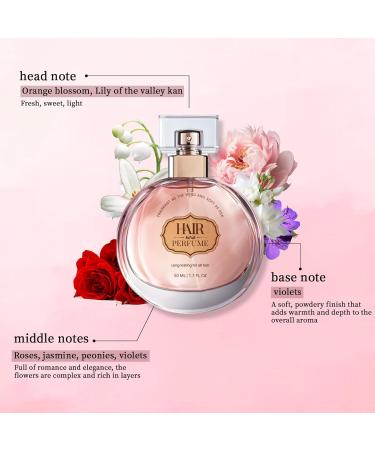 Hair Perfume for Women Pheromone Hair Fragrance with Green Tea Jasmine and Sandalwood Odor-Removing & Nourishing Formula Premium Long-Lasting Scent for Soft and Fresh Hair (1.75 Fl. Oz) 1.7 Fl Oz (Pack of 1) - Buy Online on GoSupps.com