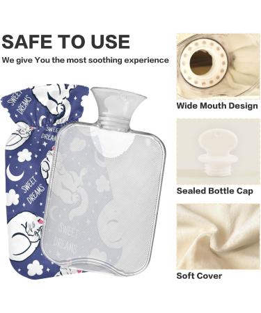 Shop Naanle Cute Sleeping Cats Hot Water Bottle - 1L Handfoots Heating Bag for Pain Relief & Heat Therapy - Ideal for Cold & Heat Relief - Buy Online on GoSupps.com