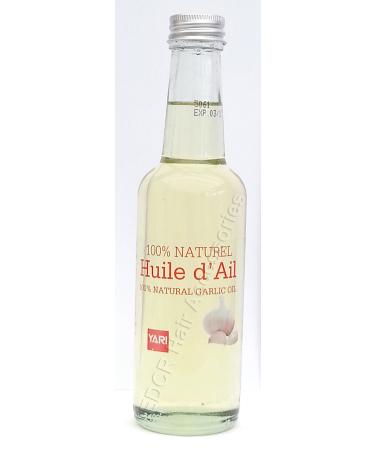 Yari 100% natural garlic oil for body and hair 250 ml