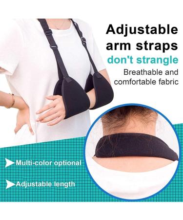 Forearm Sling for Arm Injury Protection | Ergonomic Support & Pain Relief - Adjustable Shoulder & Wrist Brace (Color A - Buy Online on GoSupps.com