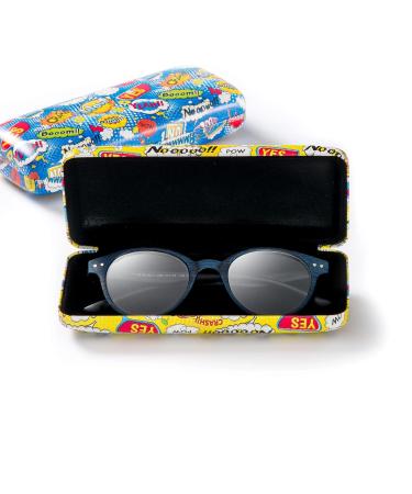 FEFI Comic Yellow Hardcase Glasses Case - Stylish & Durable International Shipping - Buy Online on GoSupps.com