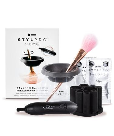 STYLPRO Original Gift Set Kit: Electric Makeup Brush Cleaner and Dryer Machine with 8 Brush Collars  Brush Cleanser - Fast  Automatic Spinning Brush Cleaner with Heat-Resistant Bowl BRUSH SET 1 - Buy Online on GoSupps.com