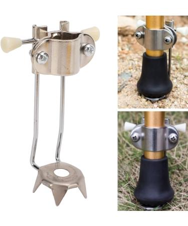 Pole Crampon Anti Slip Stainless Steel Ice Tip for Hiking Fishing - Durable Crutch Attachment for Outdoor Activities - Buy Online on GoSupps.com