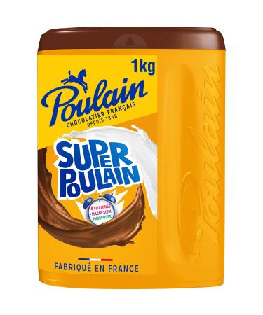 Poulain Chocolat en Poudre Super Boite 1 kg - Pack de 10