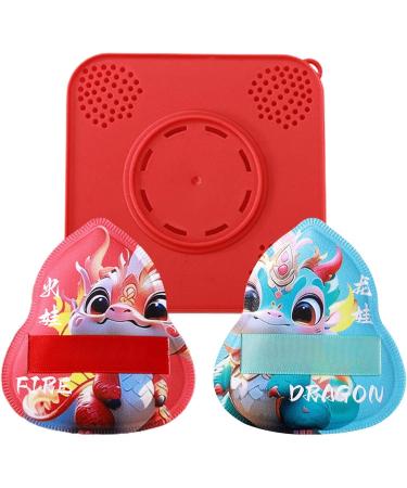 Makeup Puff | Dragon Pattern Cosmetic Foundation Blender Sponge Face Makeup Puff with Storage Box Beauty Makeup Tools Makeup Sponges for Women - Buy Online on GoSupps.com