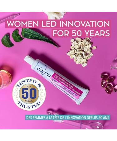 Vagisil Hydrocortisone Anti-Itch Creme Intensive Repair for Feminine Intimate Areas Gynecologist Tested 30g - Buy Online on GoSupps.com