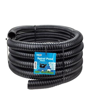 Black Corrugated Flexible Pond Hose Fish Garden Filter Pump Marine Flexi Pipe 12 20 25 32 38 40 50mm - 0.5" 0.75" 1" 1.25" 1.5" 2" (12mm (0.5") 1 Metre) 12mm (0.5") 1 Metre