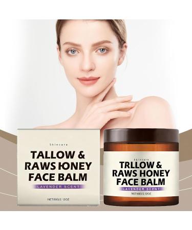  XINRAN Set of 2 face balms with beef sebum - Raw honey - Beef honey cream - Intensive moisturizing cream - With beef sebum - For dry skin - Body - Buy Online on GoSupps.com