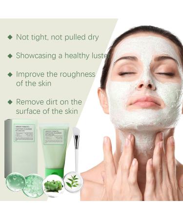 Green Tomato Clay Mask - Face Masks Skincare - Korean Face Mask - Clay Face Mask Facial kit - Face Masks Beauty with Green Mask Stick Clean Pore Gentle Nourish Face Care - Buy Online on GoSupps.com