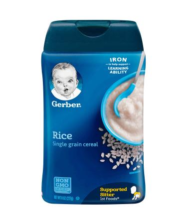Gerber Baby Cereal DHA and Probiotic Rice 8 Oz