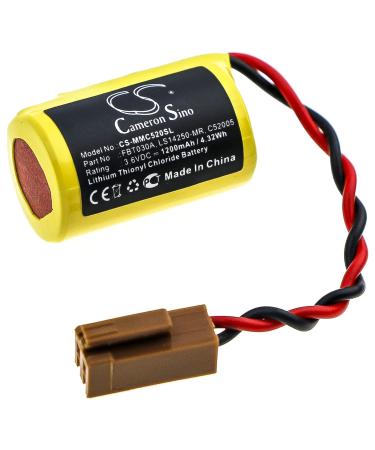 Battery Replacement for Mitsubishi Part NO: C52005 FBT030A LS14250-MR C52005