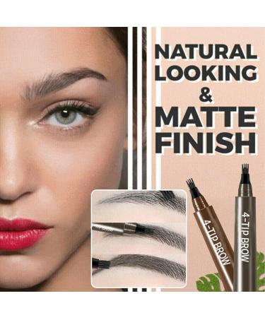 3PCS Nexavale Eyebrows 4 Fork Tips Tattoo Pencil 3D Waterproof Microblading Eyebrow Pen Eyebrow Pencils for Women Microblading Eyebrow Pen - Buy Online on GoSupps.com