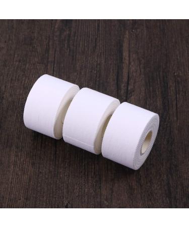 INOOMP 2 Roll Cotton Muscle Stickers - Self-Adherent Athletic Sports Tape | Easy Tear Zigzag Elastic Tape for Muscle Support | Durable White Cohesive Bandage - Buy Online on GoSupps.com