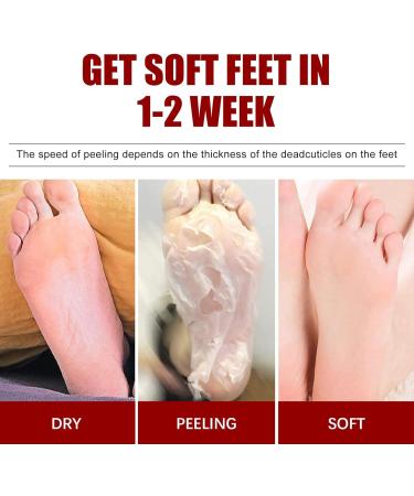 Bexdug Foot Peeling Mask - Exfoliating Peeling Socks for Soft Smooth Feet | Moisturizing Treatment & Dead Skin Remover | Heel Repair | 1 Piece - Buy Online on GoSupps.com