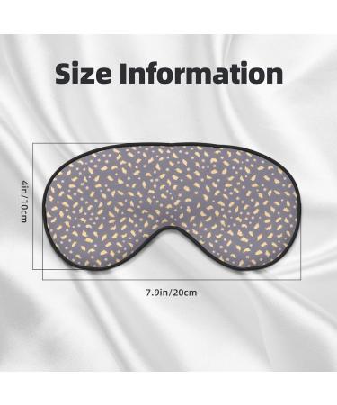 Sleep Mask Eye for Women & Men | Reusable Soft Blackout Eye Masks | Travel & Camping Essentials | Cute Animal Patterns Gifts - Buy Online on GoSupps.com