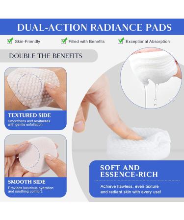 Glycolic Acid Peel Pads - 10% Glycolic & 2% Salicylic Acid Face & Body Cleansing Pads with Vitamins B3 C E Green Tea Calendula - 60 Count - Buy Online on GoSupps.com