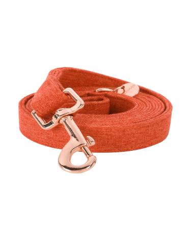 Dogwong dog collar with removable fly light blue pet neck dog dog gift for girls or young dogs comfortable adjustable dog collar for small medium-sized dogs X-Small (pack of 1) Orange dog leash