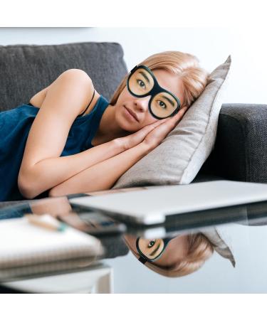 Open-Eyed Funny Sleep Mask | Soft Breathable Eye Mask for Sleeping | Adjustable Head Strap for Travel and Rest - Buy Online on GoSupps.com