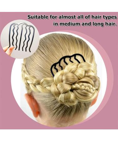 Vintage Hair Side Combs for Women and Girls - Set of 6 Metal Hair Combs Hair Comb Hair Fork Clip Side Comb Hair Accessories - Buy Online on GoSupps.com
