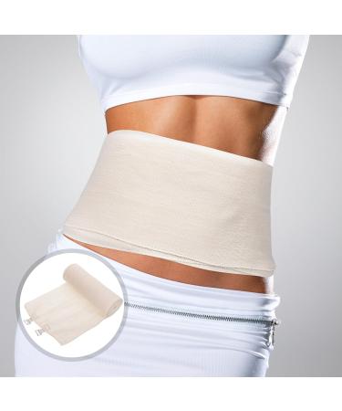 Shop Elastic Abdominal Binder - Breathable Cotton Support for Men & Women | 5.89x3.14x0.04in - Buy Online on GoSupps.com