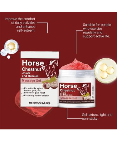 Baume pour cheval chauffant extra fort gel de massage musculaire 100 g gels qui stimule la circulation et soulage naturellement les articulations gels de soulagement des pieds pour les - Buy Online on GoSupps.com