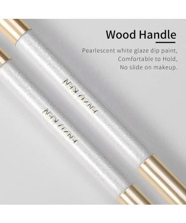 Small Nose Contour Brush & Angled Concealer Brush for Perfect Under Eye Makeup | 161D Eyeshadow Brush - International Shipping Available - Buy Online on GoSupps.com