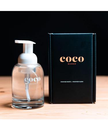 Coco Mango Foaming Hand Soap Dispenser with 8 Refill Tablets - Coconut Vanilla Scent, 250mL | Kitchen & Bathroom Hand Soap - Buy Online on GoSupps.com