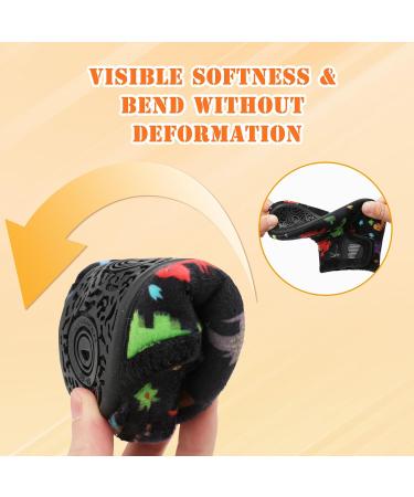 JOINFREE Baby Slippers with Non-Slip Rubber Sole - Blackdinosaur | Toddlers Home Booties 6/6.5 UK - Buy Online on GoSupps.com