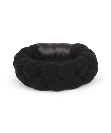 Folklorico Dance Base Braid Bun Headpiece  Tocado  Trenza  Folklorico Bun (Black)