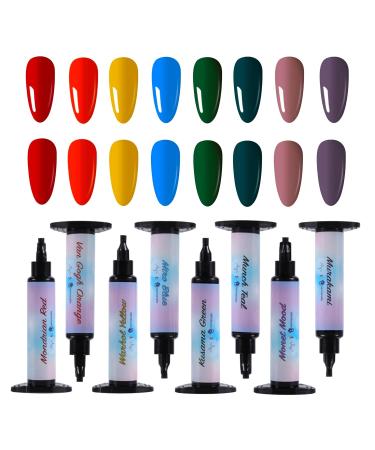 16-Color Narina Artist Palette with Mixing Pad & Mini Palettes - High Pigment Nail Art | 24 Grids Solid Colors International Shipping - Buy Online on GoSupps.com