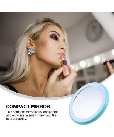 Mirror Led Compact Green Wallets for Women Green Purse Round Purse Ladies Purses Women s Purses Green Mini Purse Womens Purse Ladies Wallet Desktop Handbag Travel Plastic - Buy Online on GoSupps.com