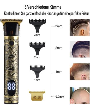 Professional hair clipper beard trimmer men men electric hair trimmer cordless beard trimmer long hair clipper hair trimming set for hair/beard - Buy Online on GoSupps.com