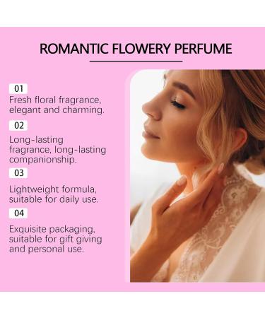 Romantic Floral Perfume Long Lasting Attraction Perfume Pheromone Perfume Oil Fragrance Fragrance Body Mist Long-Lasting Pheromone Perfumes for Women and Men Body Spray - Buy Online on GoSupps.com