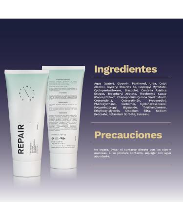  SANTAMARINA Santamarina Cosmetics REPAIR Body Moisturizing Cream - Hydrated elastic and healthy skin - Suitable for all skin types and sensitive skin - Panthenol 5% Urea 5% Centella Asiatica  - Buy Online on GoSupps.com
