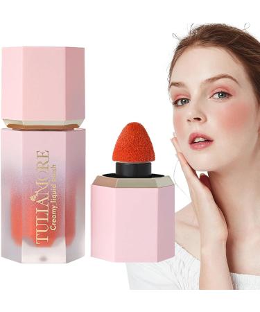 WOBBLO Liquid Cheek Blush | Waterproof Makeup with Cream Blush | Long Lasting Natural Liquid Blush for Cheeks Smear-proof Look for Makeup 05# - Buy Online on GoSupps.com