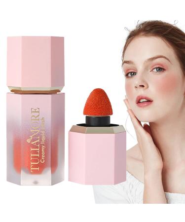 Ceolup Blush Cream Waterproof Face Cream Face Cream Natural Cream Stain Resistant Long Lasting Lip Eye Cheek Ceolup