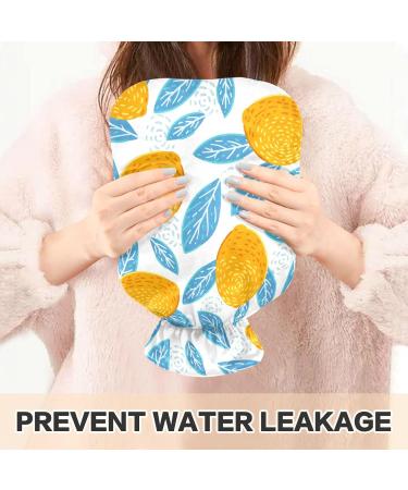 Buy Mnsruu Hot Water Bottle with Soft Cover - Summer Fruit Design 2L | Perfect Gift for Women & Kids - Ideal for Christmas - Buy Online on GoSupps.com