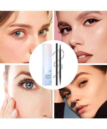  Iouyjiu Eyebrow Filler Pen Double Ended Microfilling Pencil Long Lasting Smudge Proof Natural Looking Precise Application Waterproof Brow Definer for Daily Wear 1ml - Buy Online on GoSupps.com