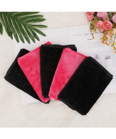 Microfiber Makeup Removal Towels - 5 Pack | Hypoallergenic Washable & Reusable Facial Cloths - Eco-Friendly Cleaning with Water | Demplation - Buy Online on GoSupps.com