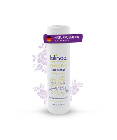 LALINDA - Natural cosmetics body lotion for children and babies light cream for the care of dry skin for very sensitive skin 200ml - Buy Online on GoSupps.com