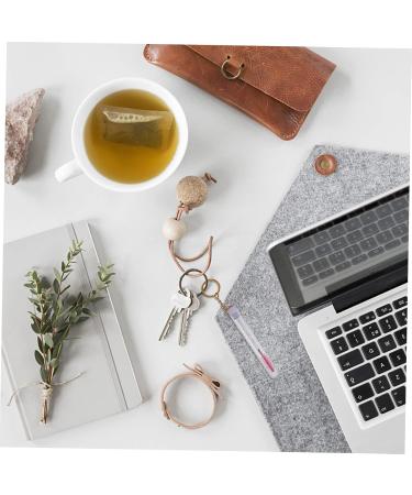 PLAFOPE 10 Pcs Keychain Mascara Brush Empty Mascara Wand Eyelash Brush with Tube Empty Mascara Container - Buy Online on GoSupps.com