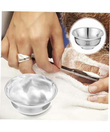 Angoily Metal Impact Bowl & Razor Cup | Rustproof Steel Shaving Accessories for Men - Perfect for Face Cleaning & Foam - Buy Online on GoSupps.com