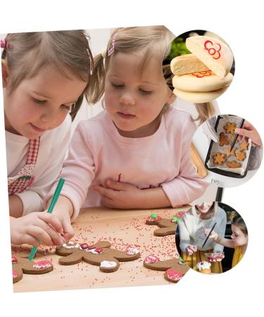 FELTECHELECTR 6pcs Biscuits Decor Cake Boxes Dual-Tips Edible Markers Food Pens Edible Coloring Markers Plastic - Buy Online on GoSupps.com