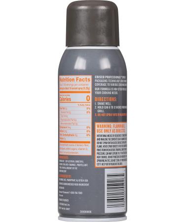 Crisco Professional No-Stick Cooking Spray, Grill Master - 12 Ounce - Buy Online on GoSupps.com