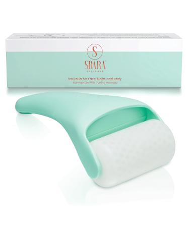 Sdara Ice Roller in Mint Color with White Roller Head