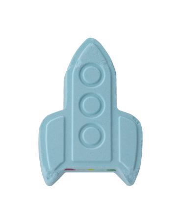 Paladone Emporium Rocket Ship Bath Bomb | Chamomile Essential Oil Rainbow Coloured Bath Fizz